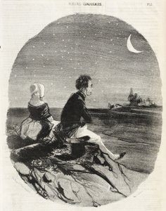 Anastasie Boujot asszony elsőrangú tehetség... alkotó: Honoré Daumier