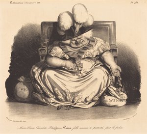 Marie-Louise-Charlotte-Philippinepairie alkotó: Honoré Daumier
