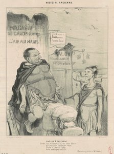 Marius Karthágóban alkotó: Honoré Daumier