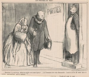 Portás úr, este megy alkotó: Honoré Daumier