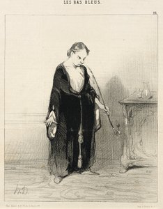 Ó, ópium, milyen gyönyört okozol nekem!... alkotó: Honoré Daumier