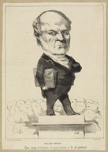 „Odilon Barrot” alkotó: Honoré Daumier