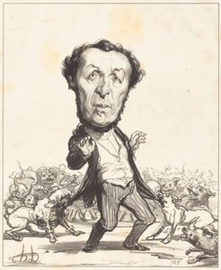 Ovide Remilly alkotó: Honoré Daumier