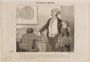 Kérem, ne legyenek túlzások ebben a cikkben, amelyet minden újságnak el fognak küldeni... alkotó: Honoré Daumier