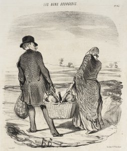 Gyakrabban, mint ahányszor még rajtakapsz, hogy kielégítem a fantáziádat... alkotó: Honoré Daumier