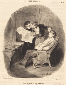 Amikor az újság túl érdekes alkotó: Honoré Daumier