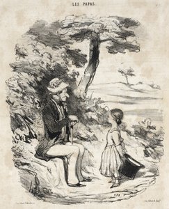 Amikor az embernek tréfás apja van alkotó: Honoré Daumier