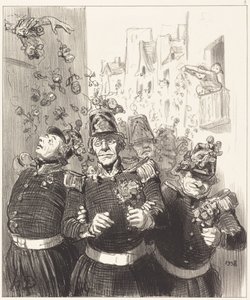 Rifolard még soha nem volt ennyire elbűvölve... alkotó: Honoré Daumier