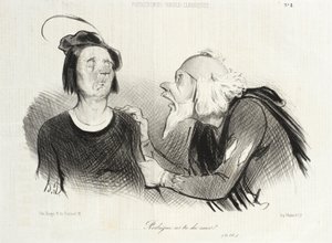 Rodrigue, van bátorságod? (Le Cid) alkotó: Honoré Daumier