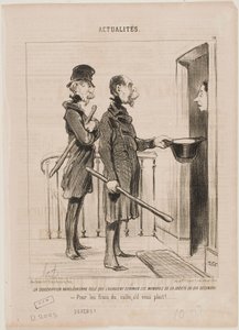A napóleoni előfizetés alkotó: Honoré Daumier