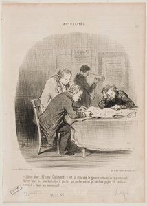 Mondja csak, Colimard úr… alkotó: Honoré Daumier