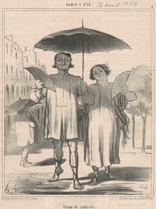 Hőhullámos ruha alkotó: Honoré Daumier
