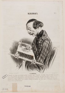A hímző alkotó: Honoré Daumier