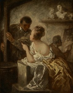 A műterem alkotó: Honoré Daumier