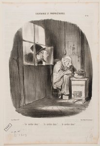 Akkor a kötelet!… alkotó: Honoré Daumier
