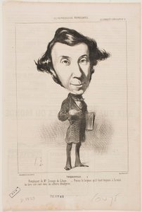 Tocqueville alkotó: Honoré Daumier