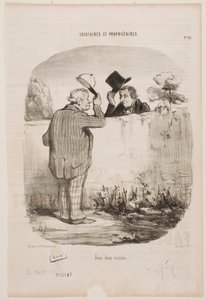 Két jó szomszéd alkotó: Honoré Daumier