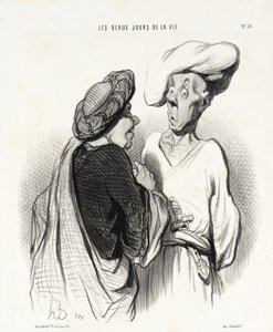 Egy indiai szokás alkotó: Honoré Daumier