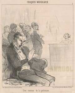 Az udvariasság áldozata alkotó: Honoré Daumier