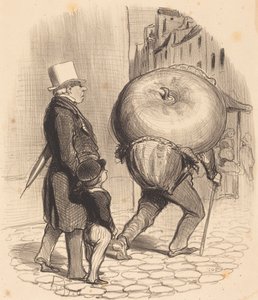 Botanikaóra alkotó: Honoré Daumier