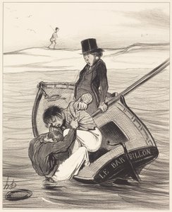 Lázadás a fedélzeten alkotó: Honoré Daumier