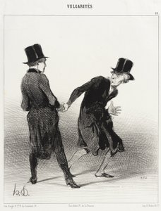 Te, barátom! Honnan tudod... alkotó: Honoré Daumier
