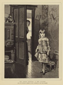 Első ülésem, félénk ülő alkotó: Horace Henry Cauty