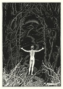 Illusztráció a Hegyi beszédhez (metszet) alkotó: Horace J. Knowles