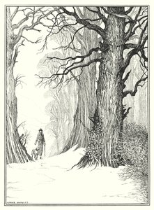Január (litográfia) alkotó: Horace J. Knowles