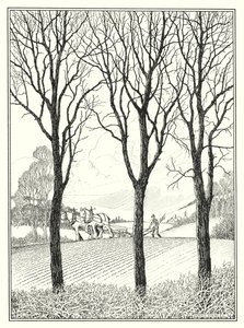 Március (litográfia) alkotó: Horace J. Knowles