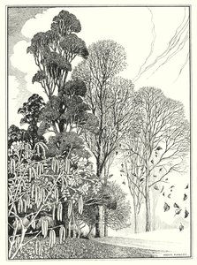 A hónapok (litográfia) alkotó: Horace J. Knowles