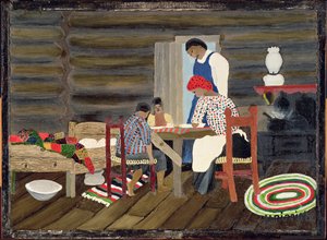 Hálaadás, 1942 körül (olaj, panel)