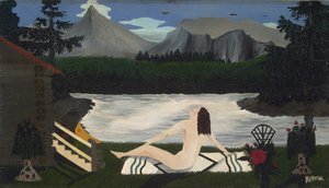 Lady of the Lake, 1936-39 körül (olaj, vászon)