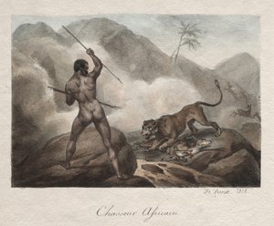 Afrikai vadász alkotó: Horace Vernet