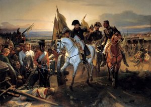A friedlandi csatában június 14-én alkotó: Emile Jean Horace Vernet