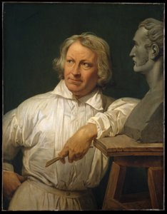Bertel Thorvaldsen (1768-1844) Horace Vernet mellszobrával alkotó: Horace Vernet