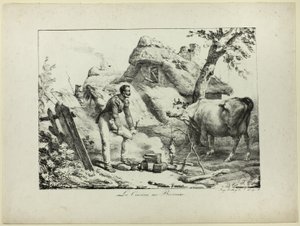 Bivouac konyha alkotó: Horace Vernet