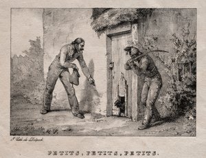 Martalócok (Martalócok. Kicsi! Kicsi! Kicsi!) alkotó: Emile Jean Horace Vernet