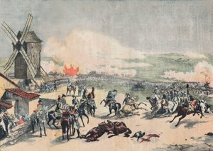 Valmy csata szeptember 20-án alkotó: Emile Jean Horace Vernet