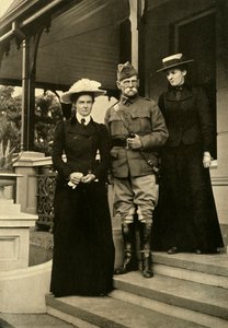 Lord Roberts és lányai Pretoriában, 1900, 1901.