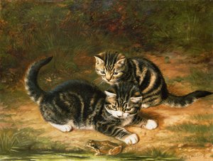 Kiscicák alkotó: Horatio Henry Couldery