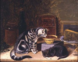 Két macska alkotó: Horatio Henry Couldery