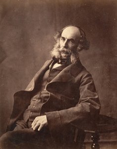 Ülő úriember portréja, kb. 1856-59. alkotó: Horatio Ross