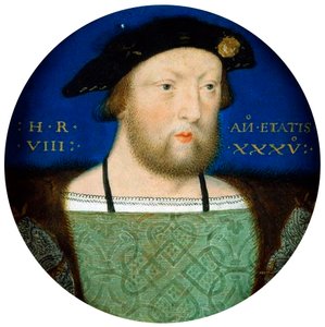 Henrik angol király portréja, Kr. u. 1525