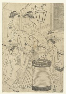 Kou r Chisane Seyama Ui t Het Matsubaya Fui s Matsubaya Uchi Seyama alkotó: Hosoda Eishi