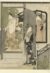 A látogatók alkotó: Hosoda Eishi
