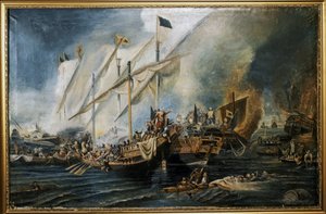 OTTOMAN EMPIRE: Prevezai csata alkotó: Hovhannes Umed Behzad