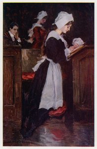Illusztráció az Evangeline-hez, A Tale of Arcadie, Henry Wadsworth Longfellow (színes litó)