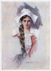 Illusztráció az Evangeline-hez, A Tale of Arcadie, Henry Wadsworth Longfellow (litho)