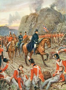 Wellington hercege (1769-1852) Badajos ostrománál alkotó: Howard Davie